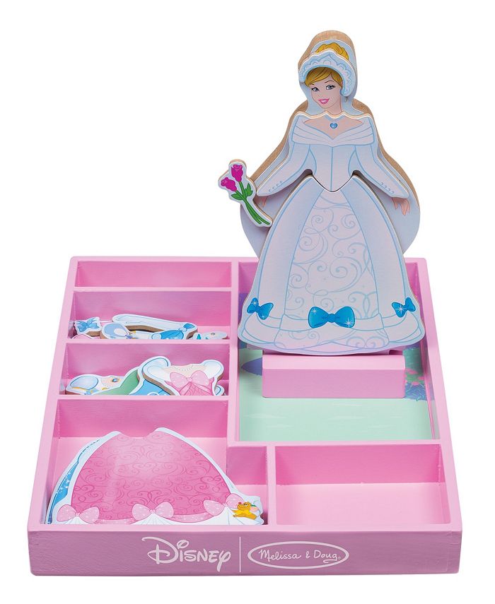 Melissa and Doug Cinderella Wooden Magnetic Dress Up Macy s
