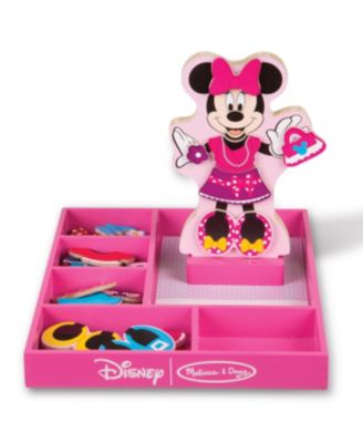 melissa and doug minnie mouse magnetic dress up