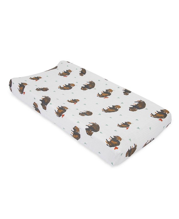 Little Unicorn Bison Cotton Muslin Changing Pad Cover Macy's