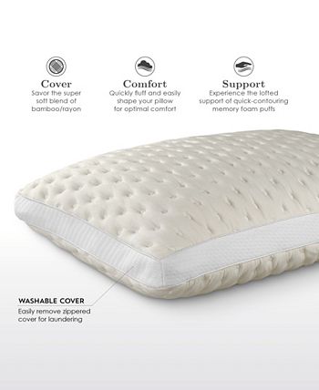 FabricTech - Fabric Tech Bamboo Memory Foam Pillow