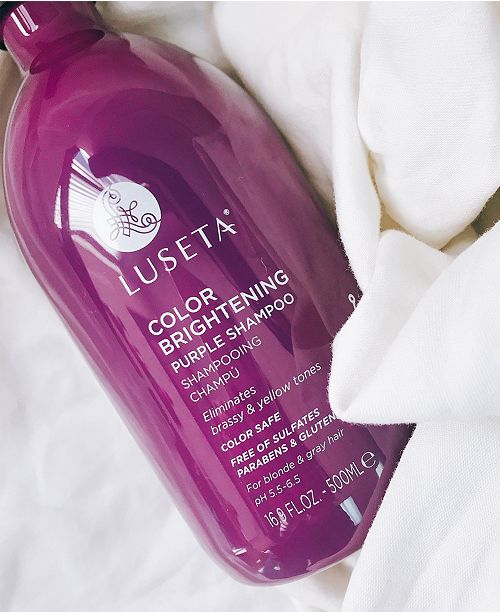 Luseta Beauty Inc Luseta Color Brightening Purple Shampoo 16.9 Ounces