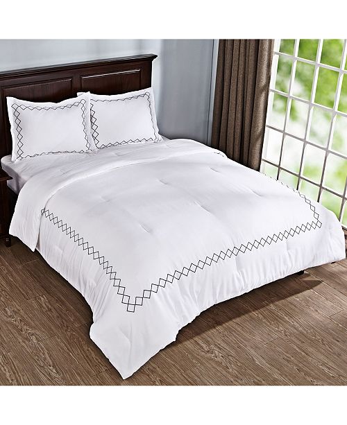 Puredown 3 Piece Comforter Set With Pillow Shams Queen Reviews Bed In A Bag Bed Bath Macy S