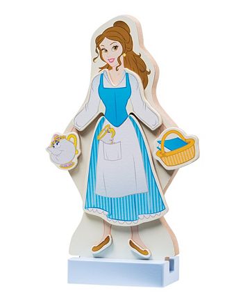 Melissa and Doug - Belle Wooden Magnetic Dress-Up