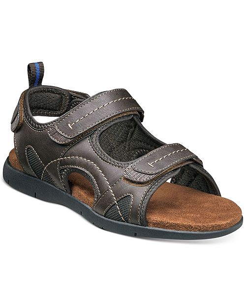 Nunn Bush Men's Rio Grande Two Strap River Sandals & Reviews - All Men ...