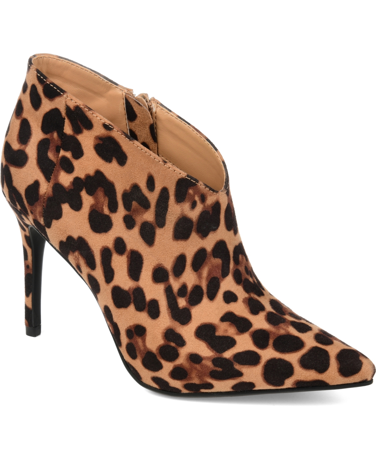 Journee Collection Collection Women's Tru Comfort Foam Demmi Bootie In Leopard