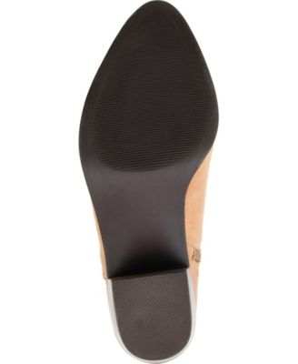 Women's Tessa Scalloped Block Heel Booties