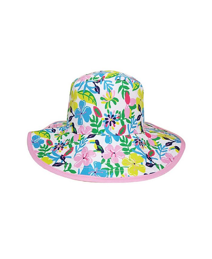 Banz Baby Girls Reversible Bucket Hat - Macy's