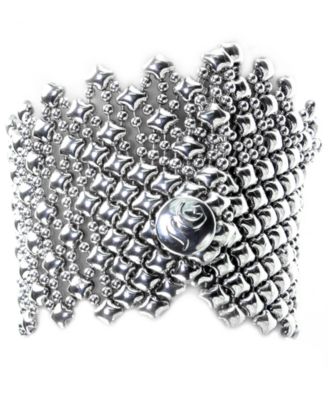 B9 Silver Mesh Bracelet in 7", 7 1/2" or 8"