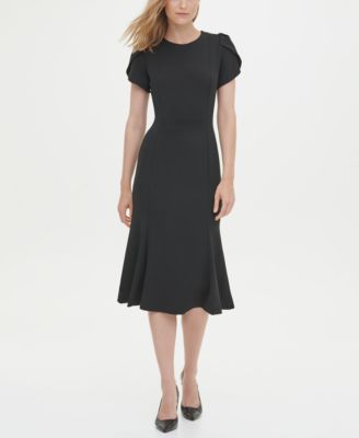 macy's calvin klein midi dresses