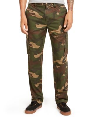 Club Room - Men's Regular-Fit Camouflage Cargo Pants