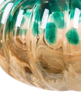 Small Glass Pumpkin