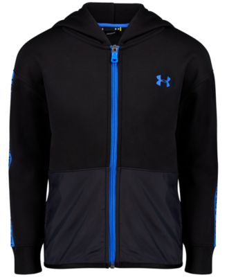 youth under armour zip up hoodie