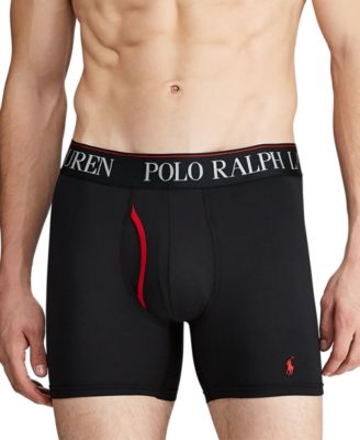 Men's 3-Pack 4-D Flex Cool Microfiber Boxer Briefs