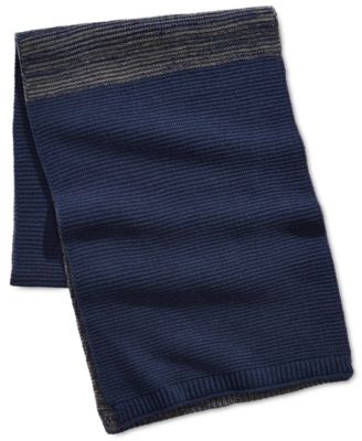 Steve Madden Ombré Stripe Satin Scarf