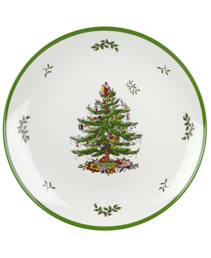 Melamine Christmas Platters 