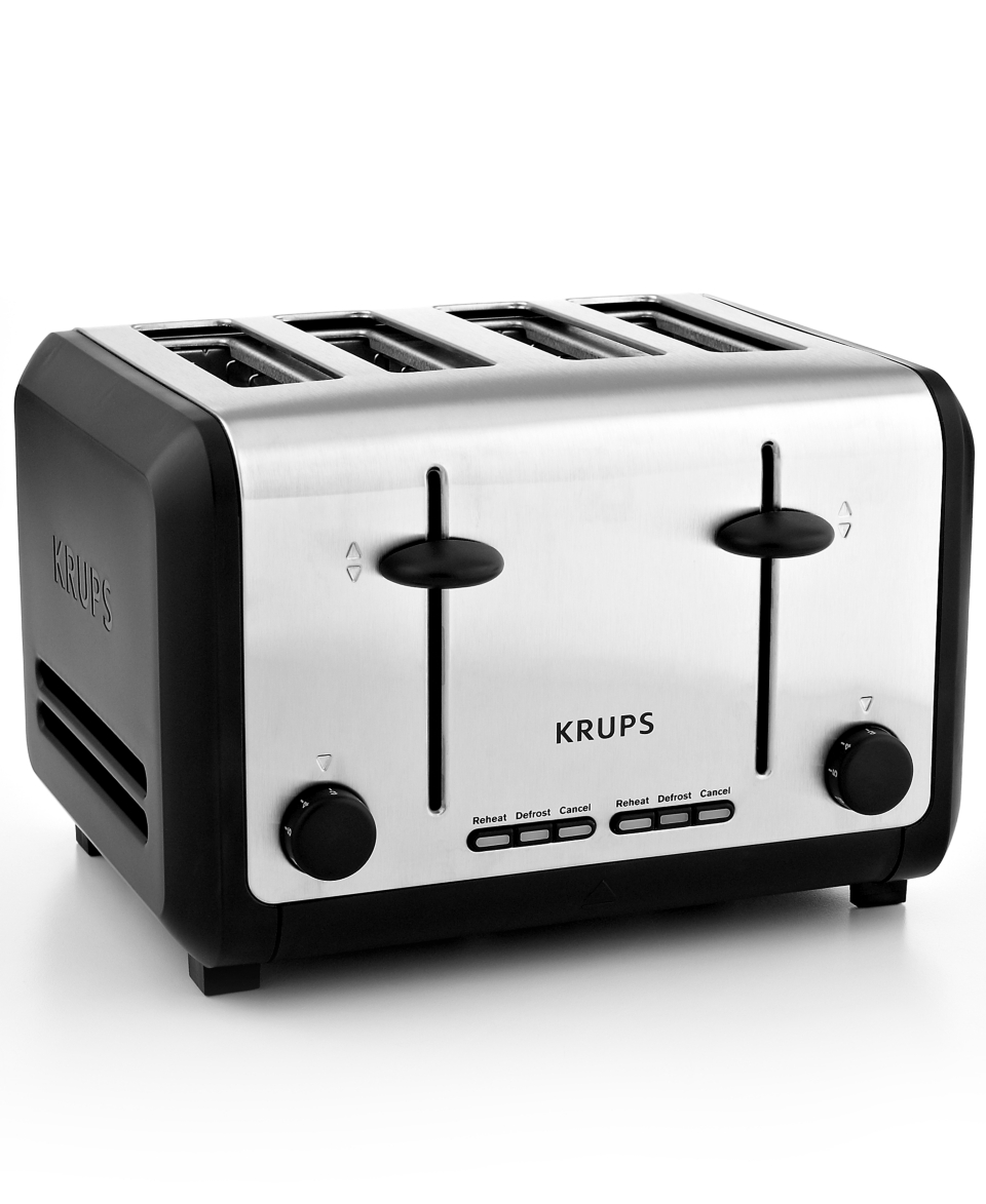 Krups KH744D50 Definitive Series Stainless Steel 4 Slice Toaster