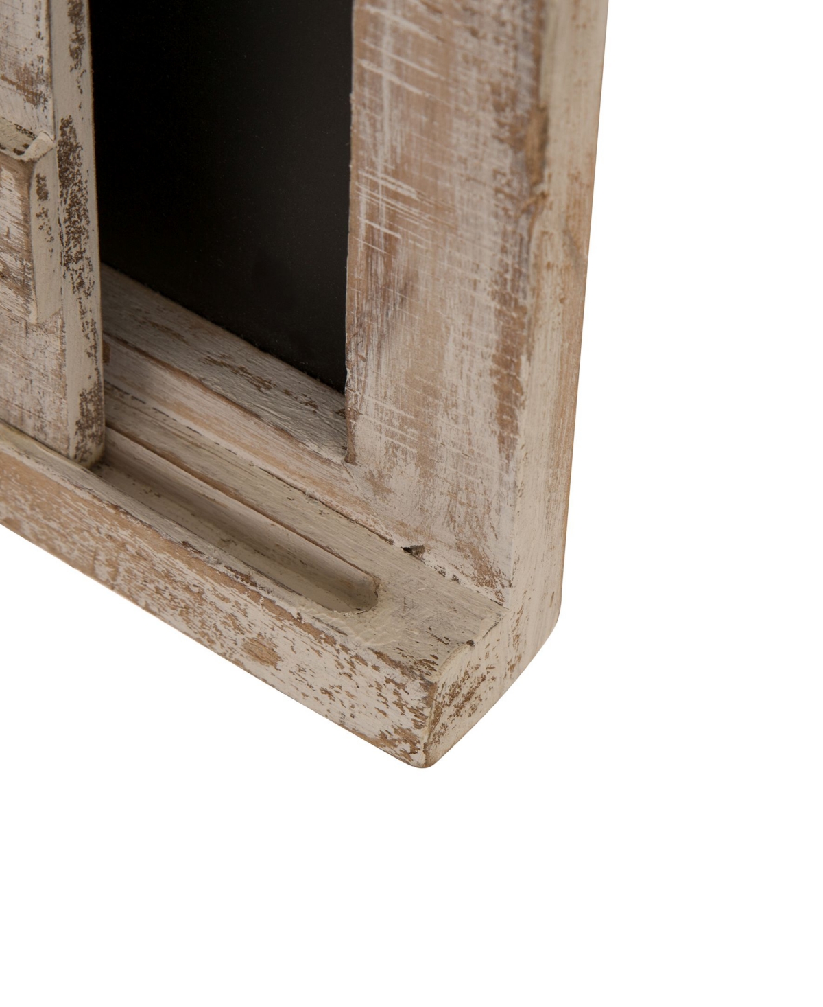 Glitzhome Farmhouse Wooden Chalkboard Barn Door