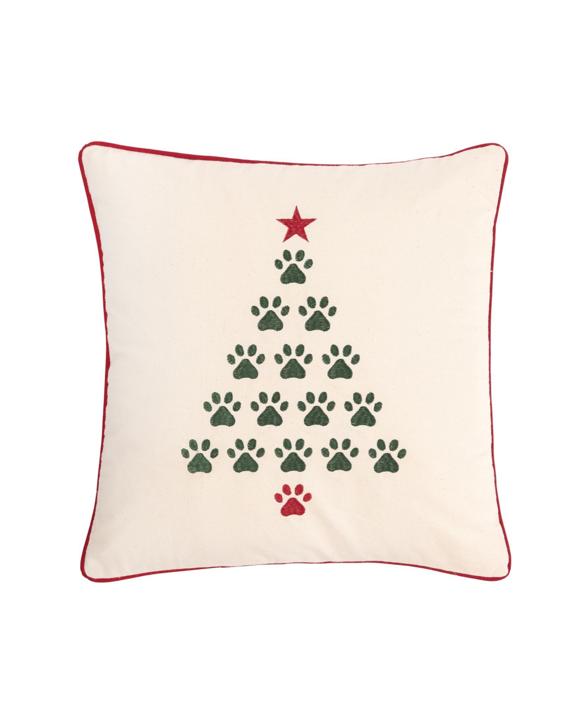 UPC 008246795612 product image for C & F Home Christmas Tree Paws Pillow, 18