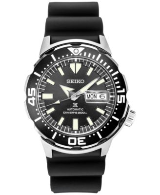 seiko men's diver's automatic watch