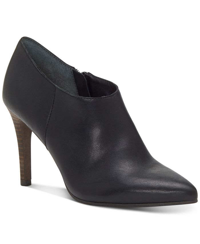 Lucky Brand Tirae Pointed-Toe Leather Shootie - Macy's