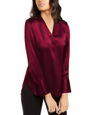 macys silk blouses