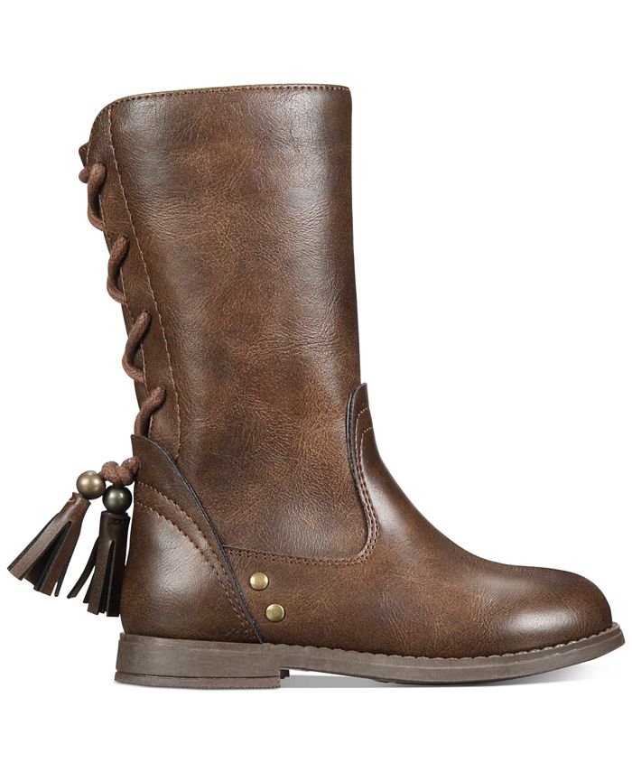 Sugar Toddler Girls LaceUp Riding Boots Macy's