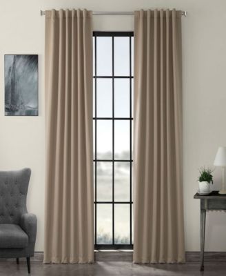 Exclusive Fabrics Furnishings Blackout Curtain 96" x 50" Curtain Panel
