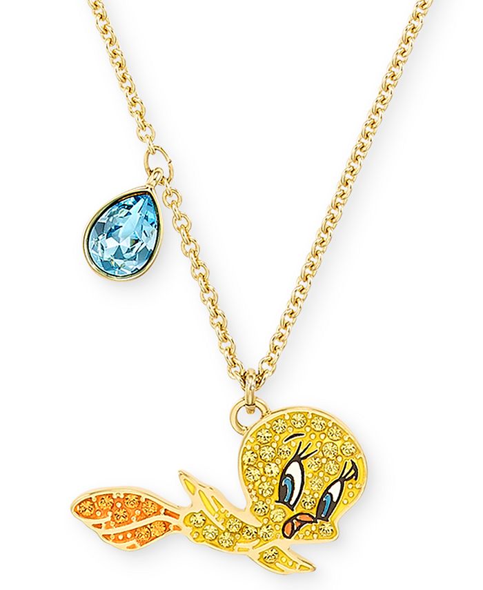 Swarovski bird necklace clearance