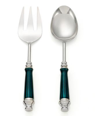 Simply Designz - Set of 2 Organic Enamel Servers