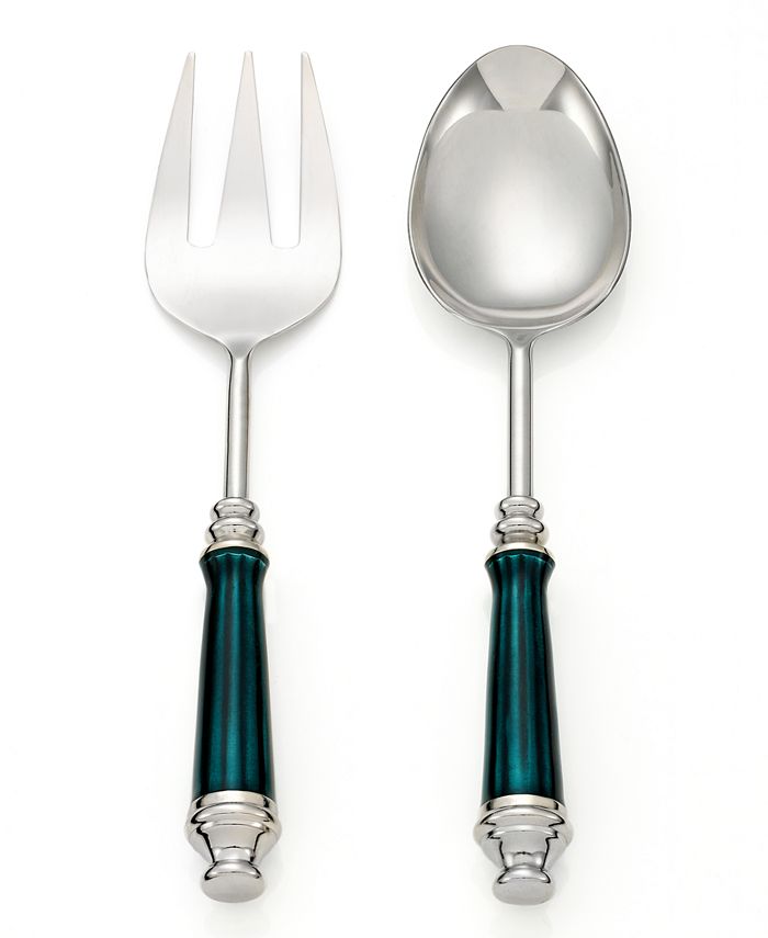 Simply Designz Serveware, Set of 2 Enamel Servers Macy's