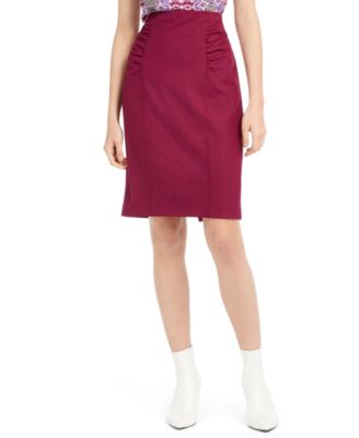 Nanette Lepore - Ruched Pencil Skirt