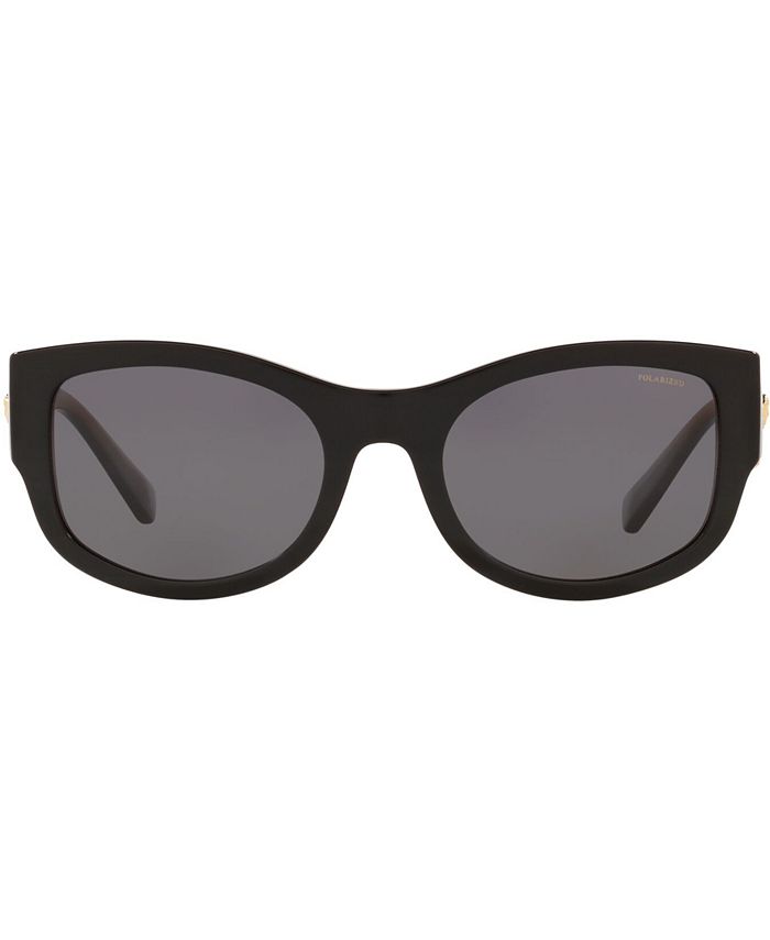 Versace Polarized Sunglasses, Created for Macy's, VE4372 55 - Macy's