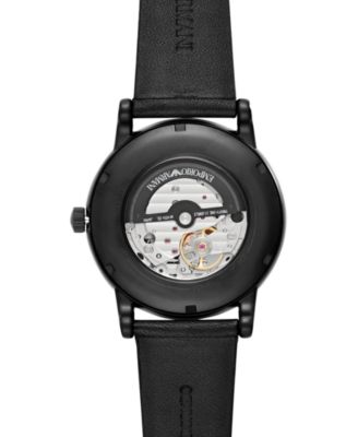 emporio armani all black watch