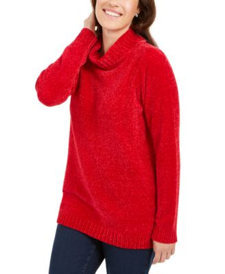 Karen Scott Chenille Sweater Collection 