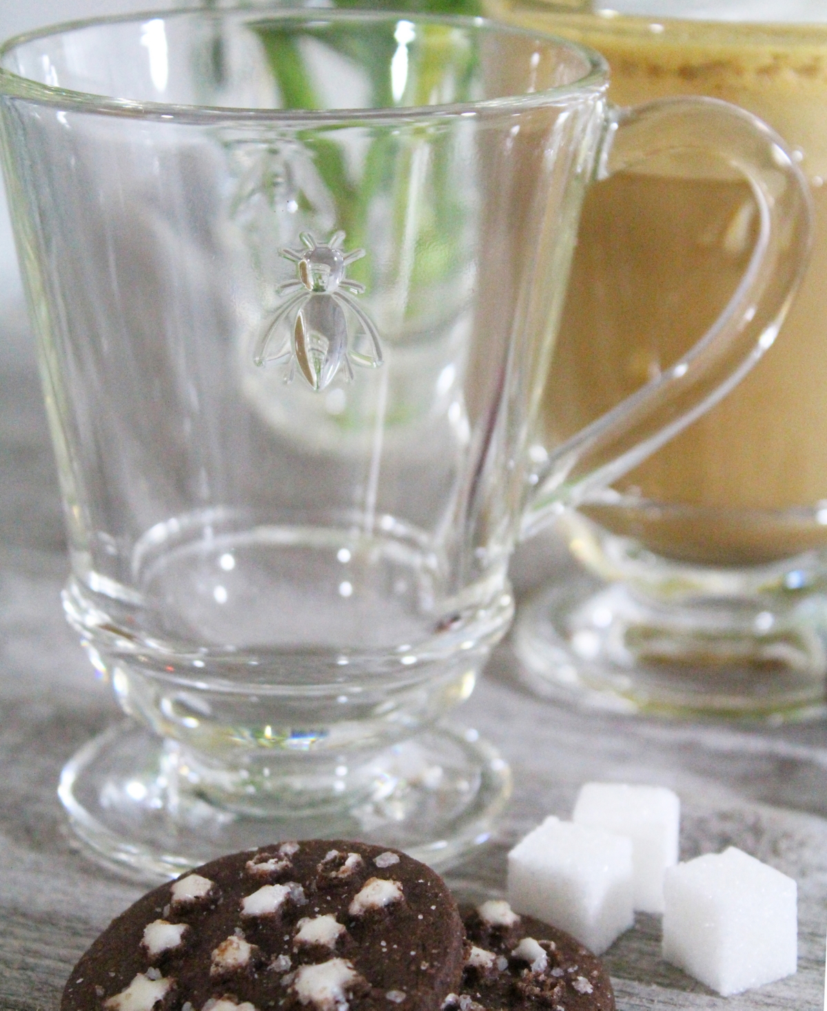 La Rochere Napoleon Bee 9-ounce Coffee Cups, Set of 6