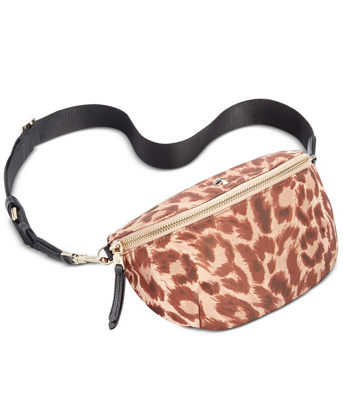 kate spade new york Taylor Leopard Belt Bag - Macy's