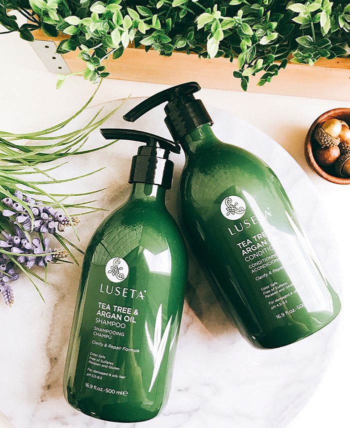 Luseta Beauty Inc Luseta Beauty Tea Tree & Argan Oil Shampoo