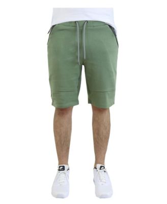 nike fleece shorts with zipper pockets