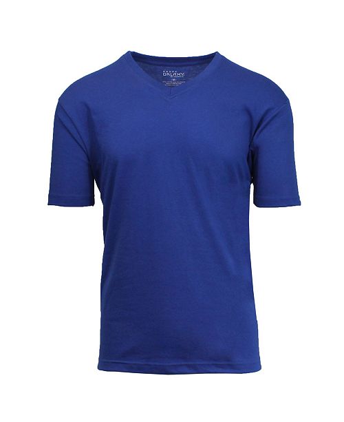Galaxy By Harvic Men's Short Sleeve V-Neck T-Shirt & Reviews - T-Shirts ...