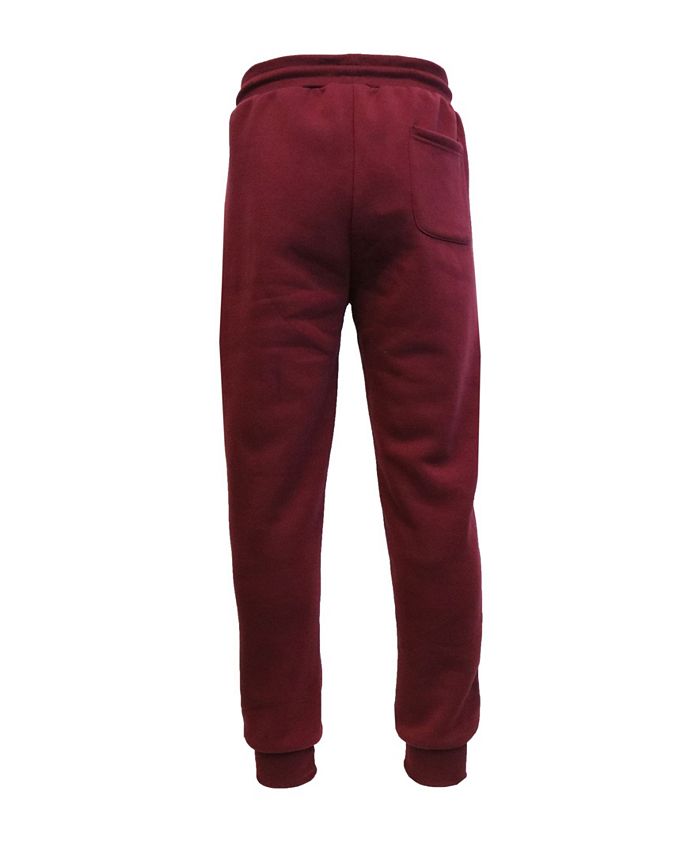 galaxy by harvic men's slim fit fleece jogger pants