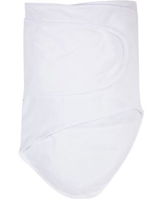 Miracle Baby Baby Boys or Baby Girls Miracle Blanket Swaddle Wrap - Solid White