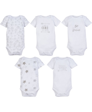 Miracle Baby Boys and Girls Bodysuit - Pack of 5