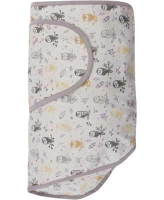 Miracle Baby Baby Boys or Baby Girls Miracle Blanket Swaddle Wrap - Forest Owls