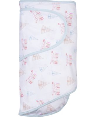 Miracle Baby Baby Boys or Baby Girls Miracle Blanket Swaddle Wrap - Adventure Awaits