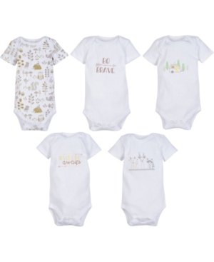 Miracle Baby Boys and Girls Bodysuit - Pack of 5