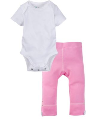 Boys and Girls Short Sleeve Bodysuit and Pant Outfit