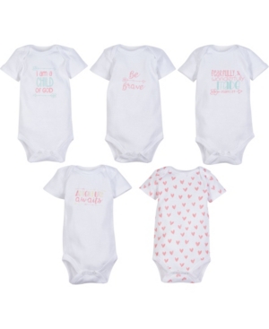 Miracle Baby Boys and Girls Bodysuit - Pack of 5