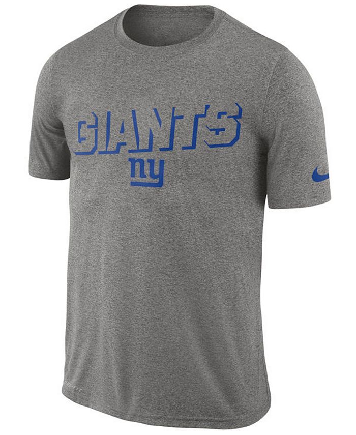Nike Men's New York Giants Legend Lift Reveal T-Shirt - Macy's