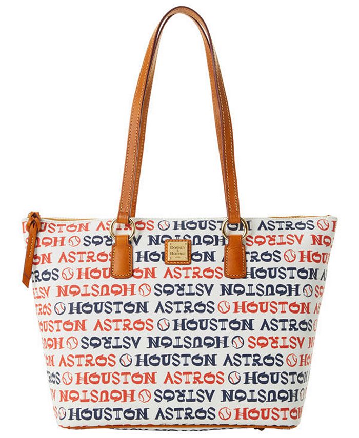 Houston Astros Dooney & Bourke Game Day Zip Tote Bag