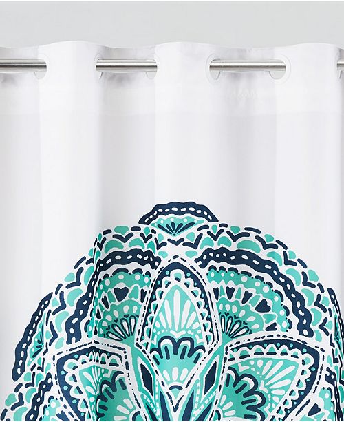 Hookless Henna Medallion Shower Curtain Amp Reviews Shower